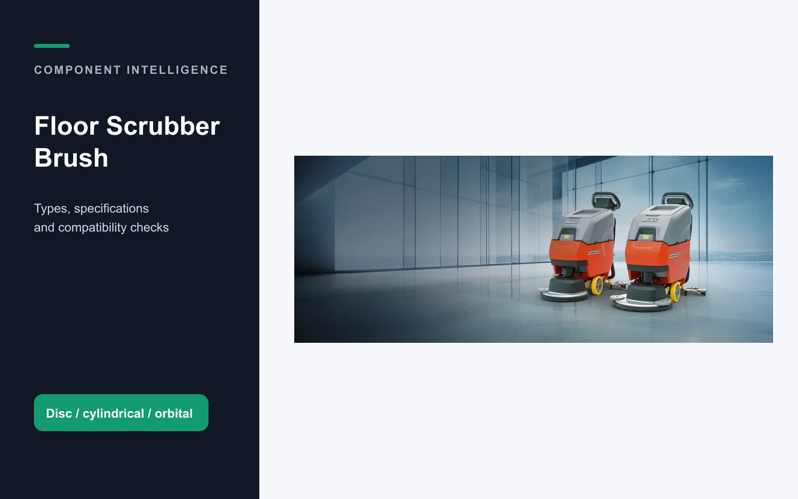 Hako scrubber-dryer family in professional cleaning
