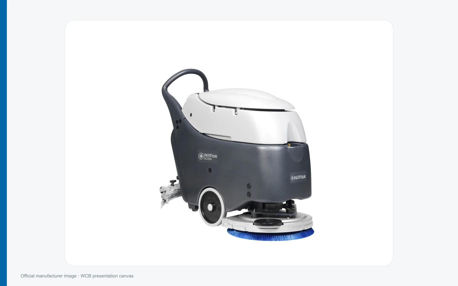 Nilfisk SC450 scrubber dryer application context