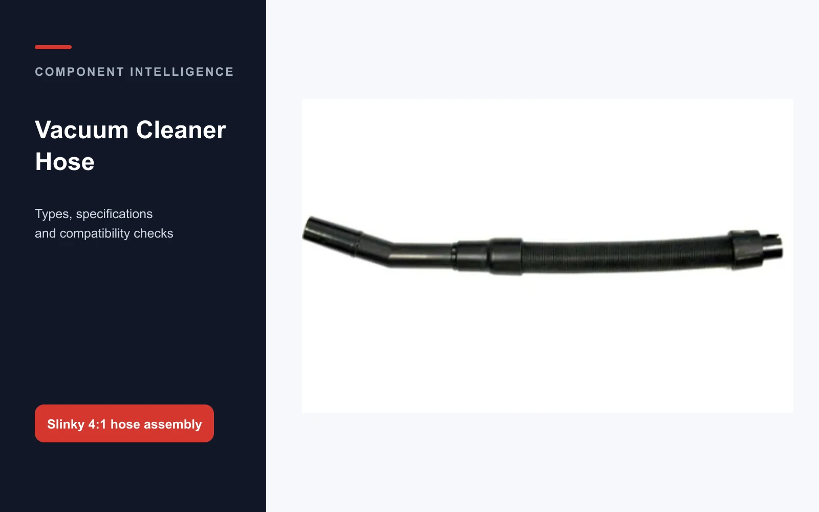 Oreck slinky vacuum hose assembly