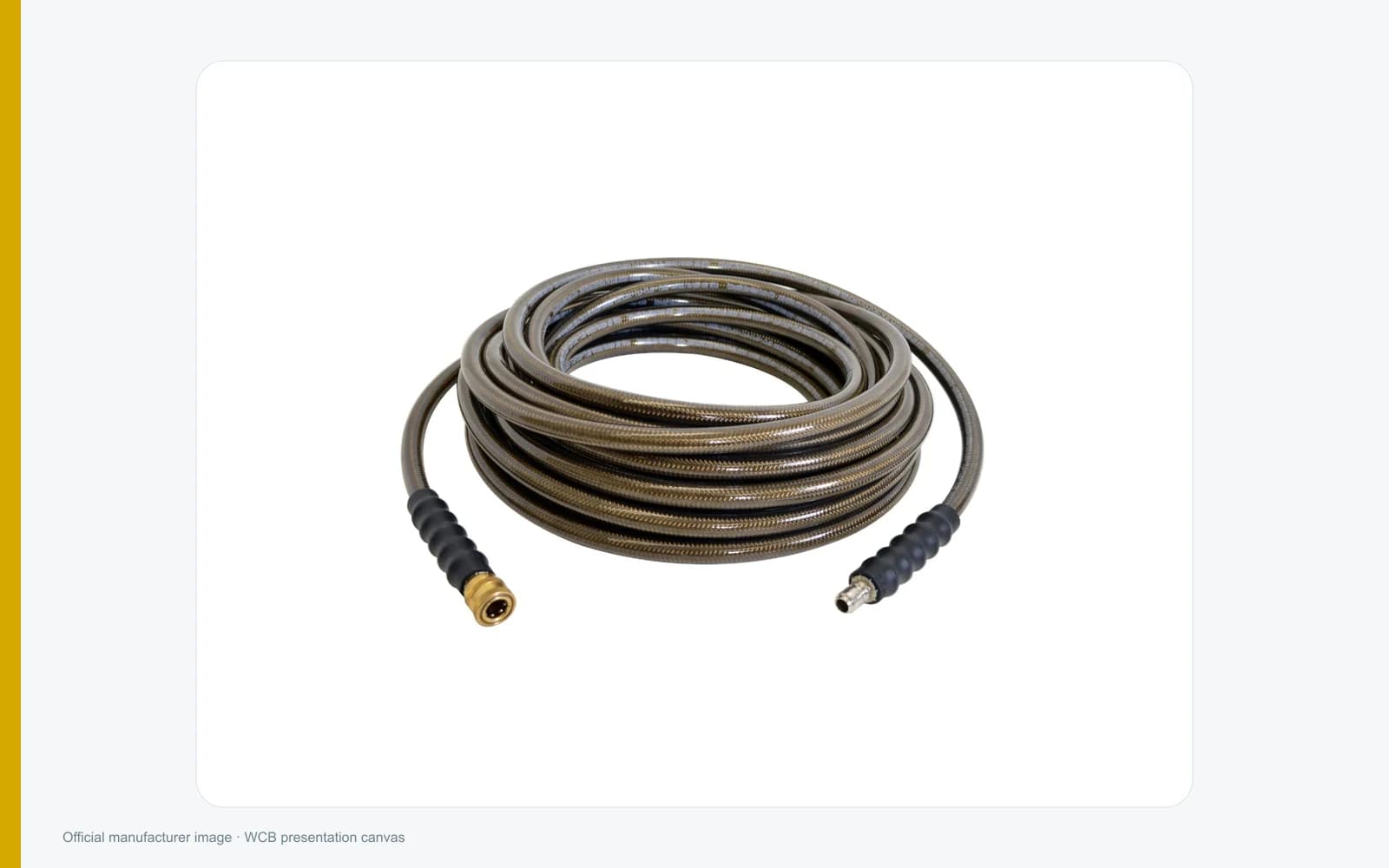 Simpson professional pressure washer hose coil