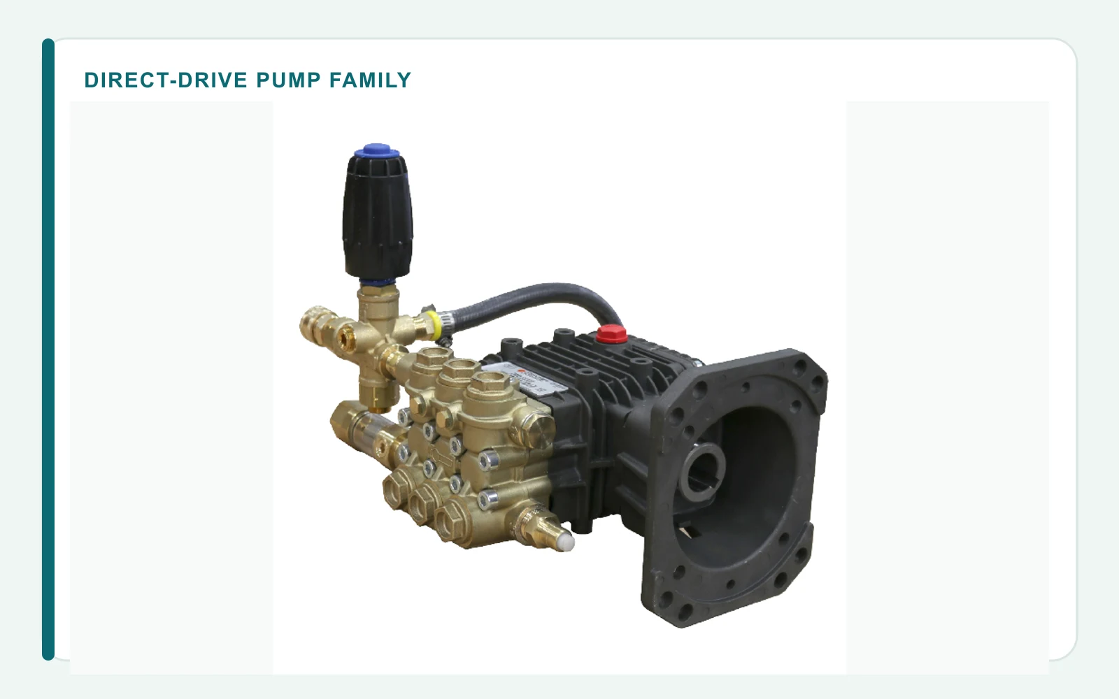 Comet ZWD Series pressure-washer pump