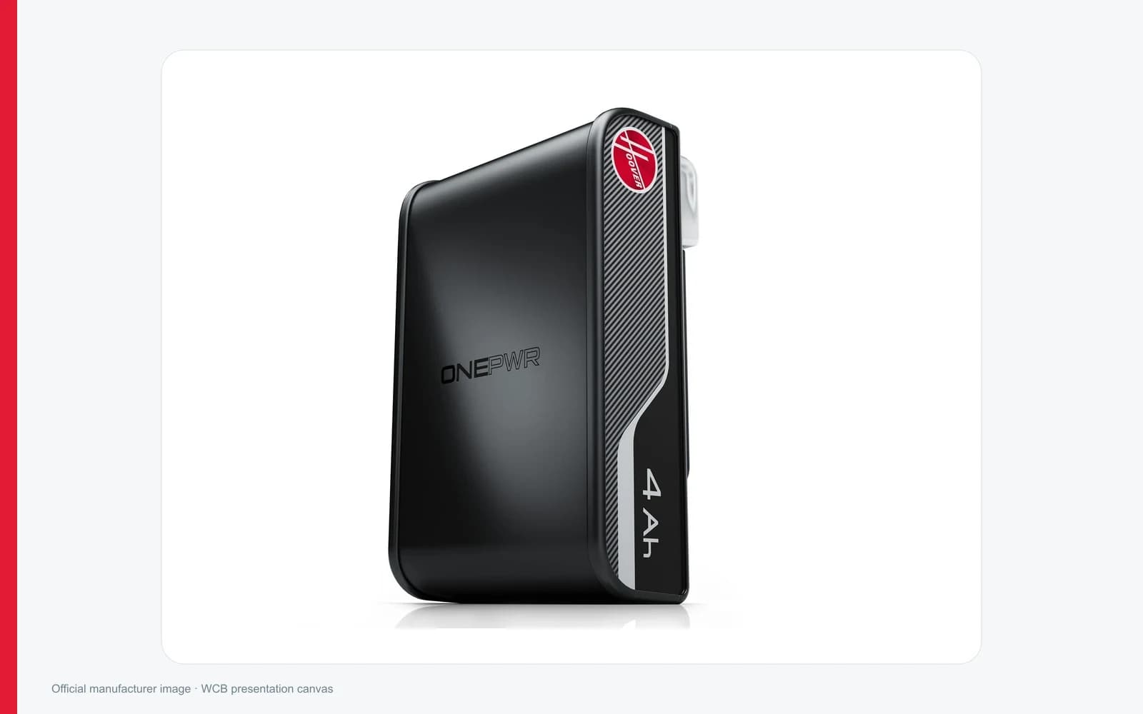 Hoover ONEPWR 4 Ah battery pack architecture reference