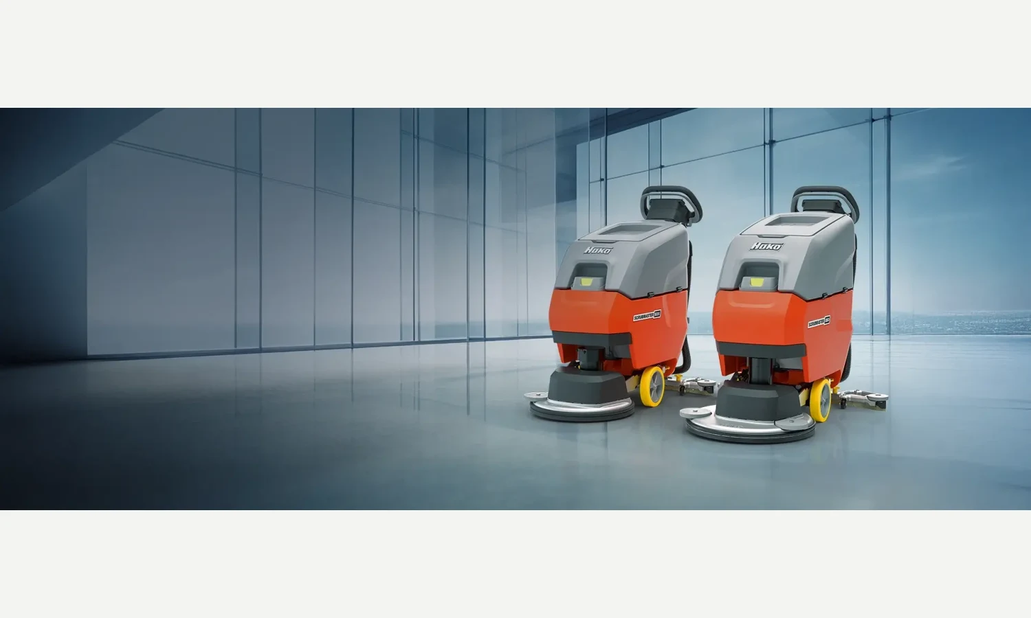 Hako Scrubmaster B35 and B50 walk-behind scrubbers