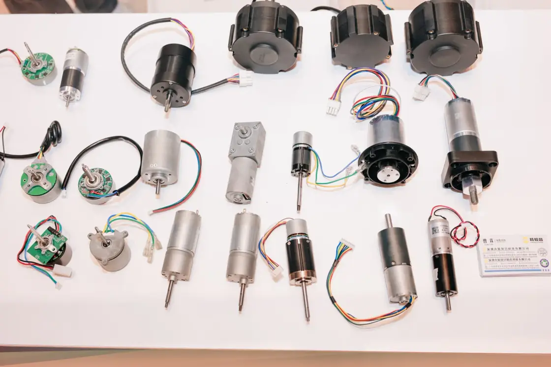 November 2025 · Motors and components on display