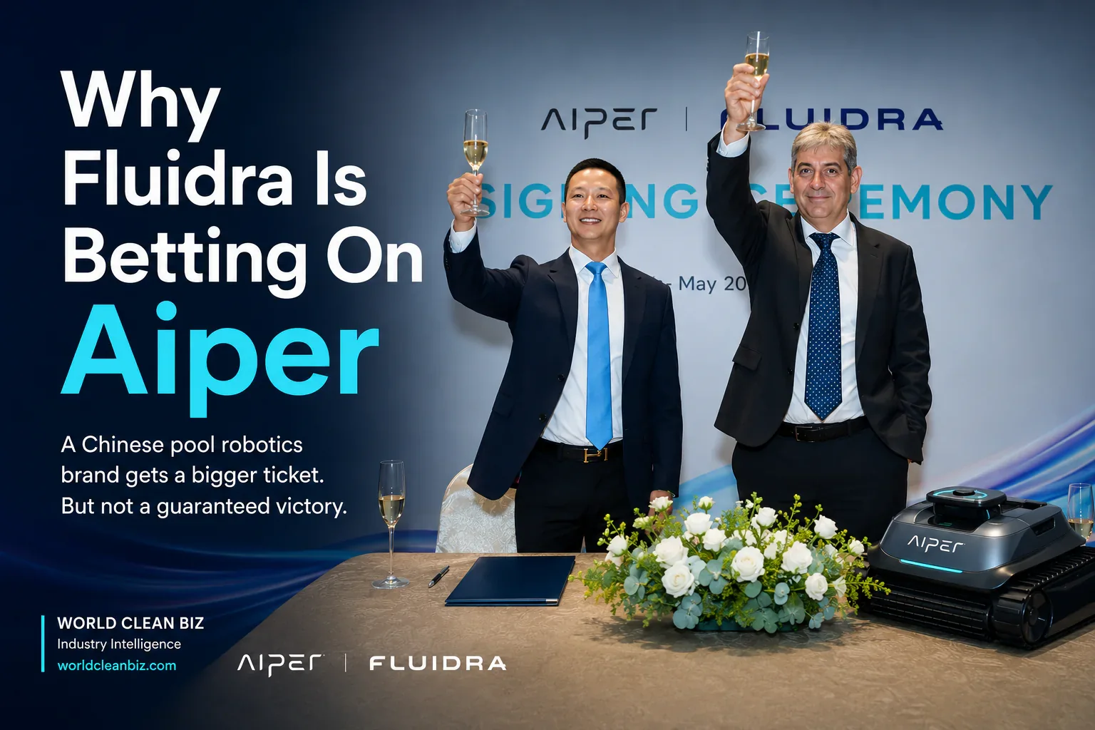 Aiper’s Ambition: Why Fluidra Is Betting on a Chinese Pool Robotics Brand