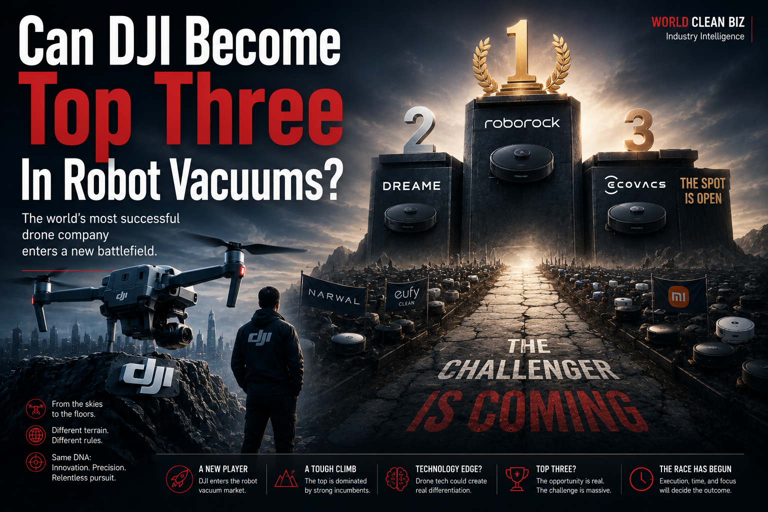 Can DJI Become a Top Three Robot Vacuum Brand?