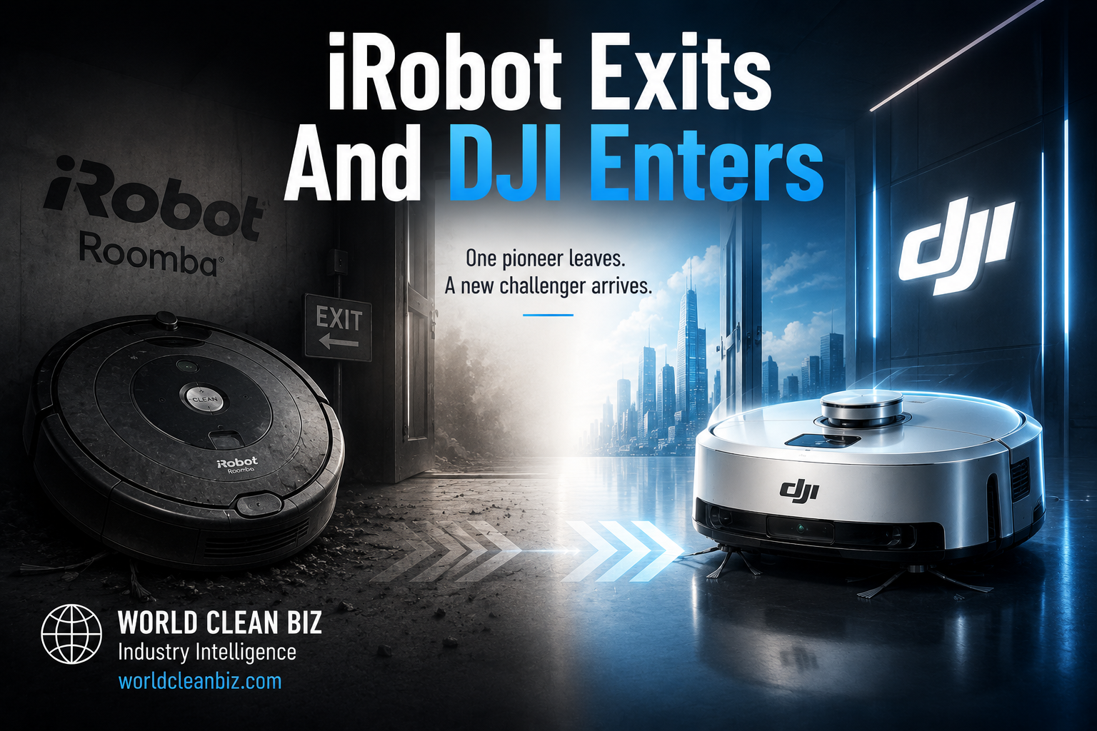 iRobot Exits and DJI Enters
