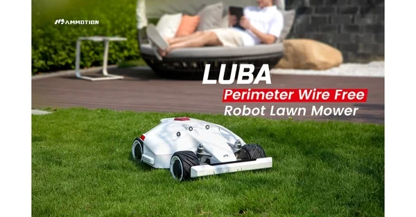 The original all-wheel-drive Mammotion LUBA in its 2022 launch materials.