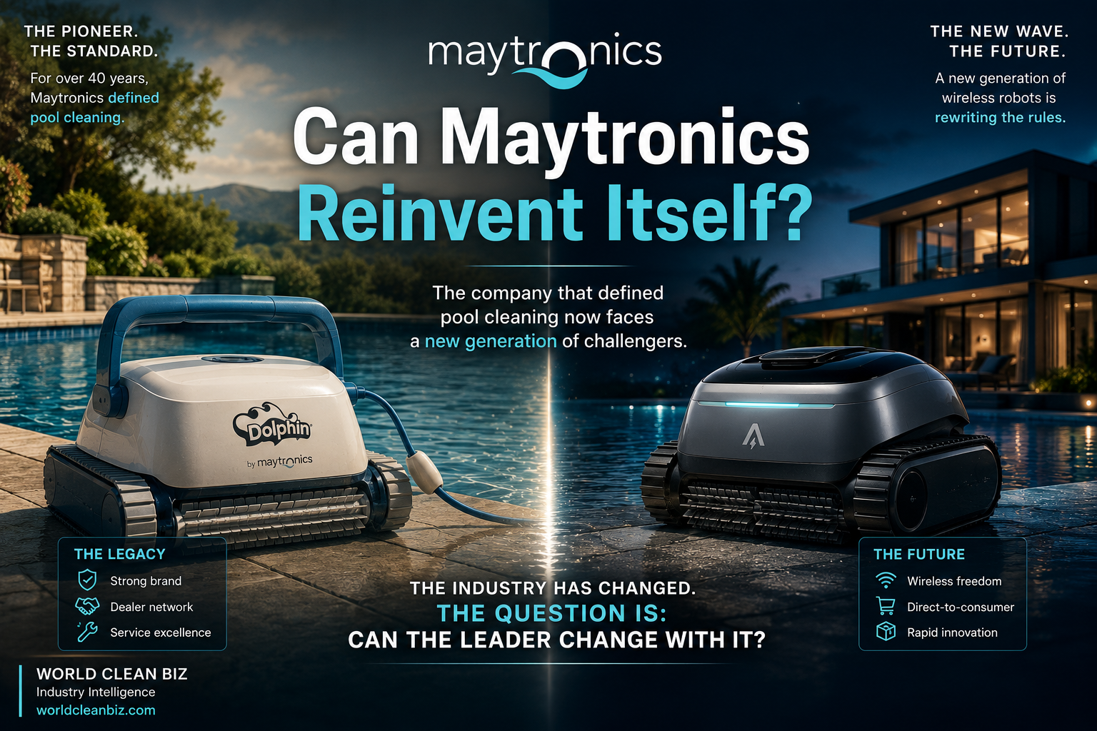 Maytronics and the Reinvention of the Robotic Pool Cleaner