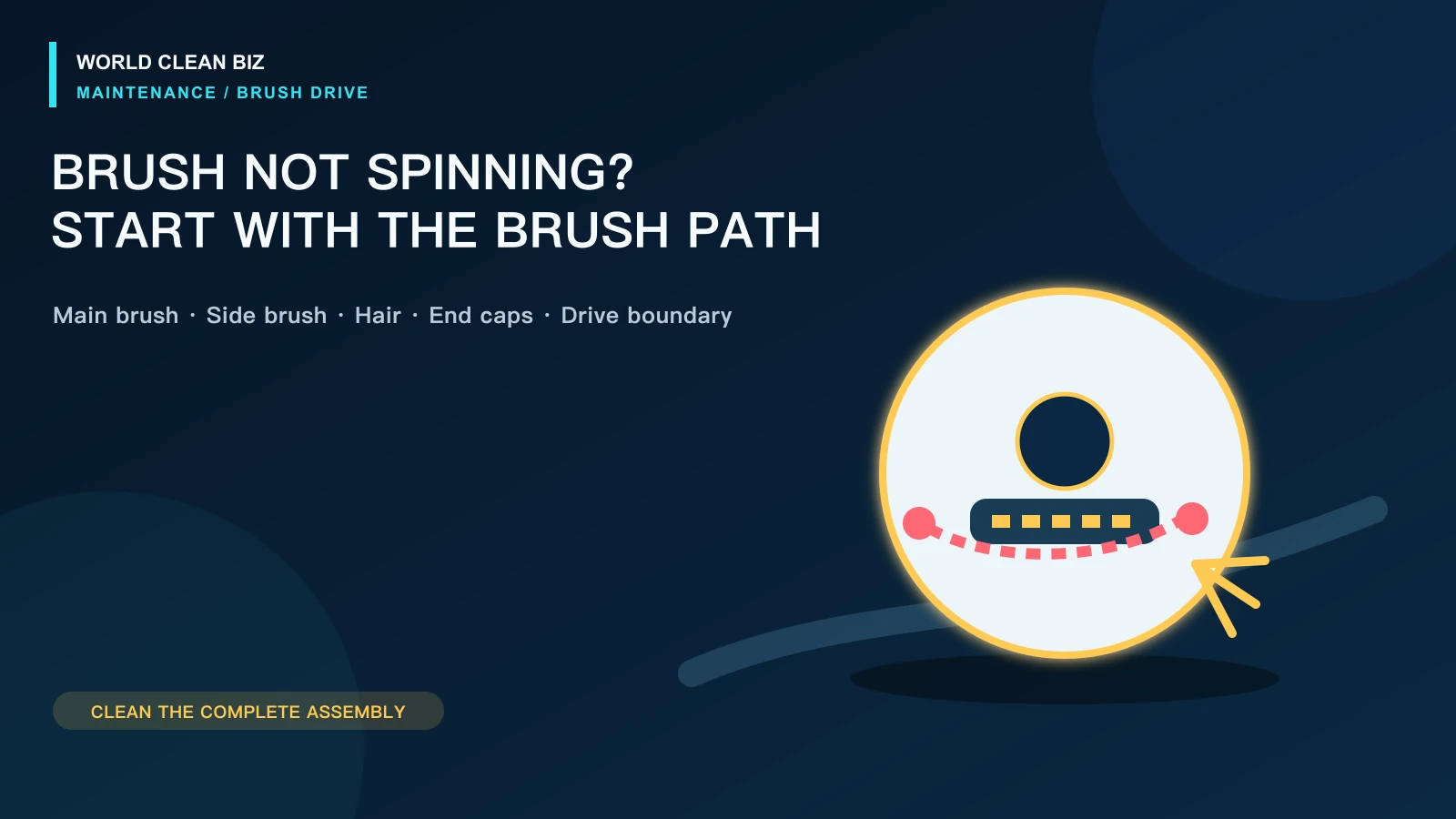 Robot Vacuum Brush Not Spinning? Main Brush, Side Brush, Hair and Motor Checks cover