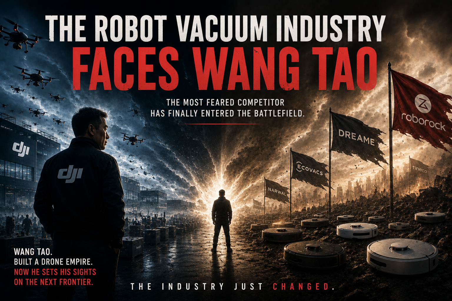 The Robot Vacuum Industry Faces DJI’s Wang Tao