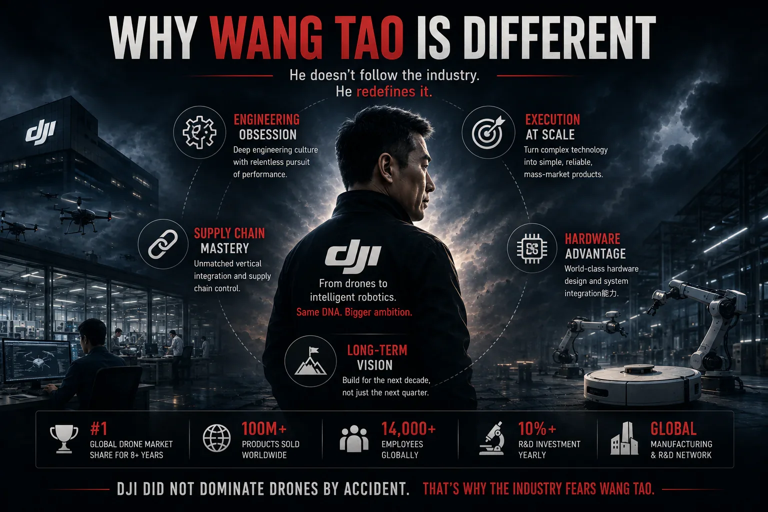 DJI ROMO and Wang Tao product judgment