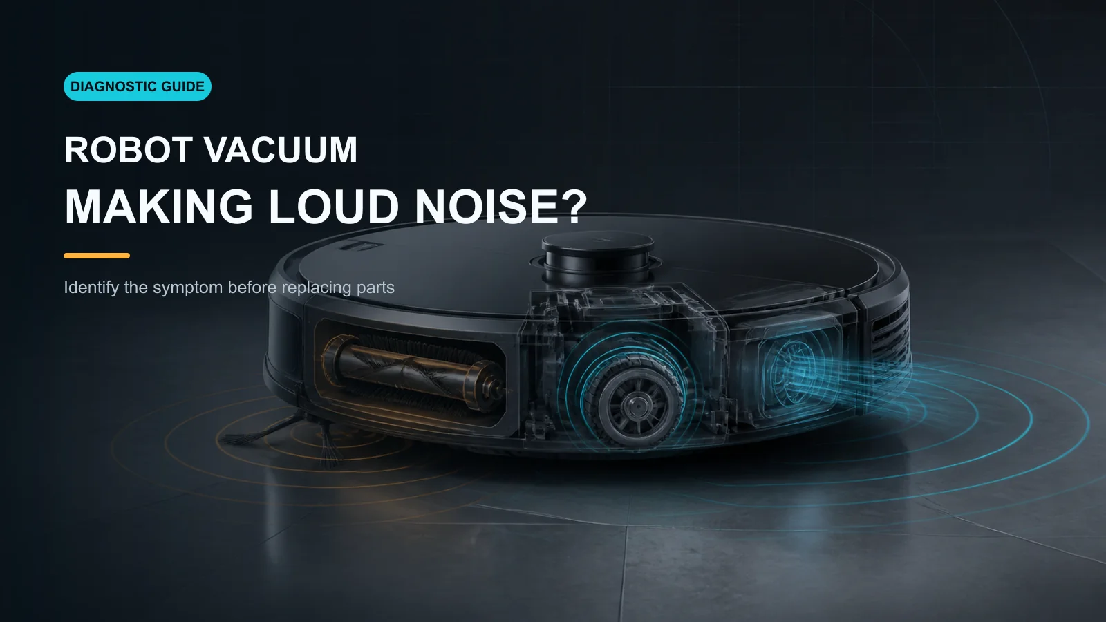 Robot Vacuum Making Loud Noise? Brush, Wheel, Fan and Airway Checks