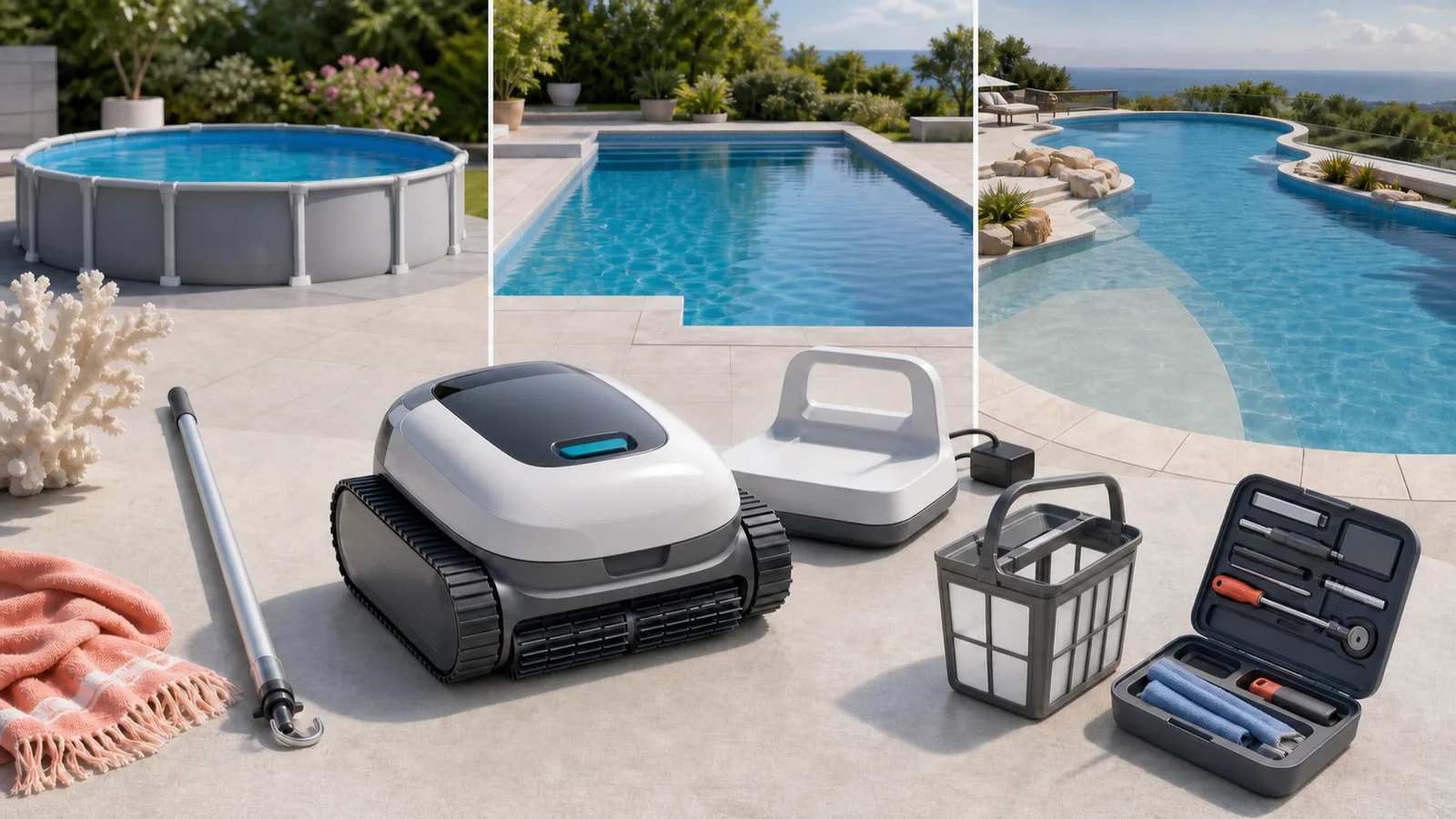 Aiper Robotic Pool Cleaner Buying Guide: Models, Pool Fit, Cordless Design and Service guide cover