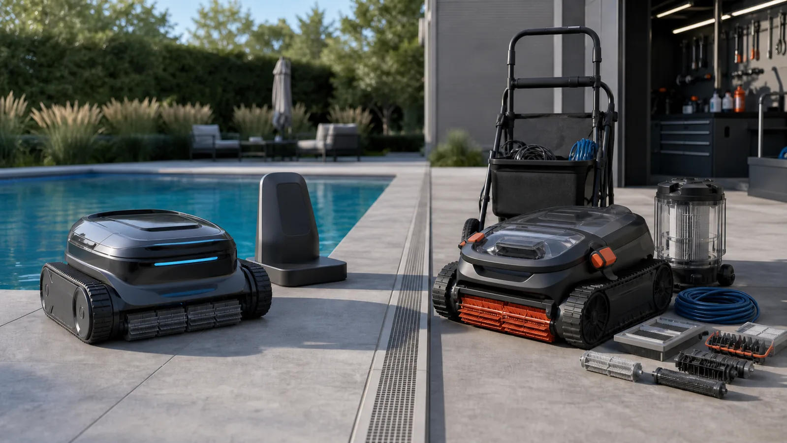 Beatbot vs Polaris Robotic Pool Cleaners: Cordless Automation, Filtration and Dealer Support guide cover