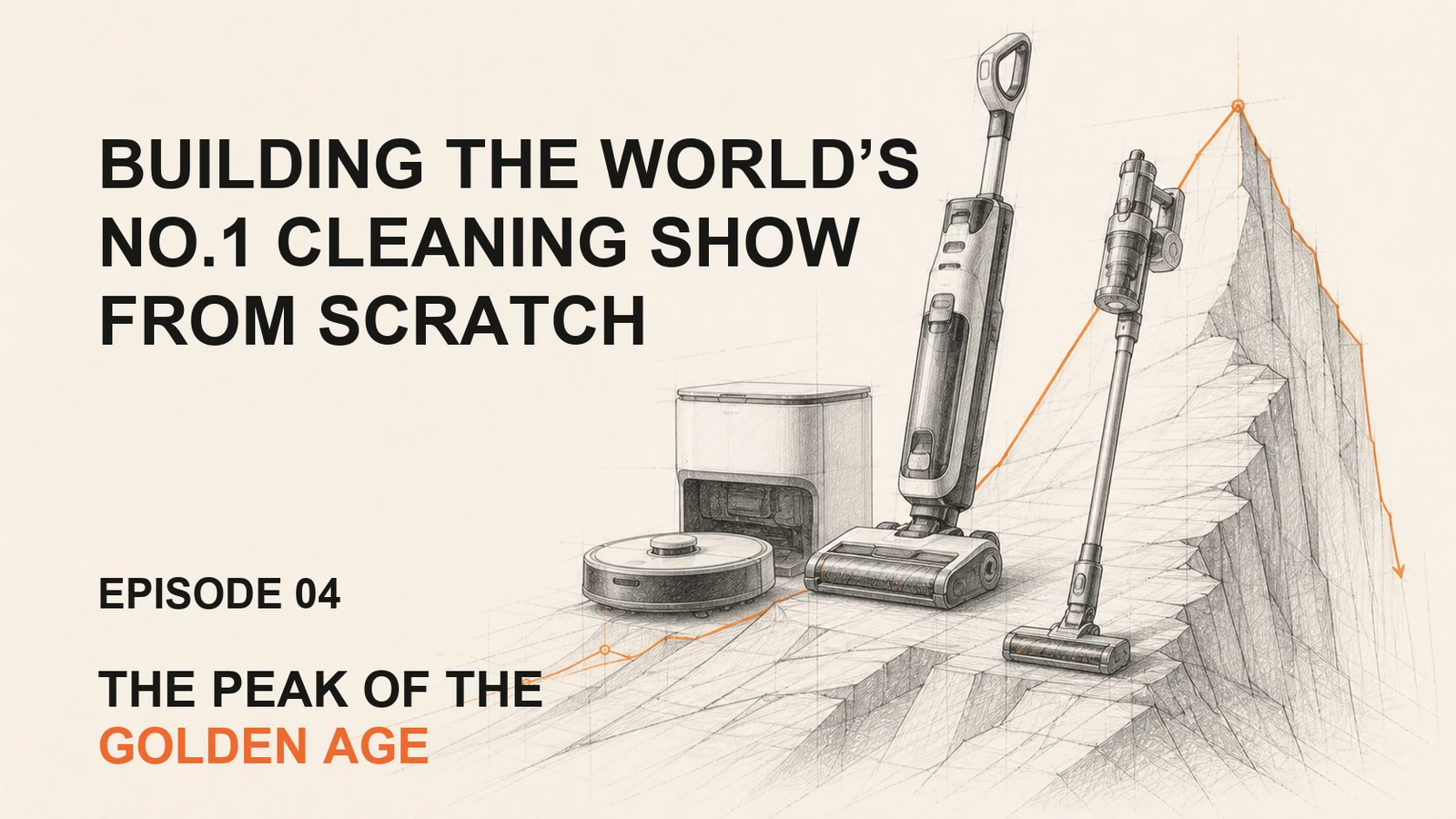 Cleaning appliances climbing toward the peak of a golden age before a steep decline