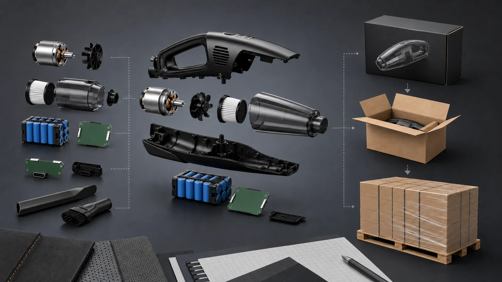 Car Vacuum Cleaner Manufacturing Cost: Motor, Battery, Tooling, Compliance and Landed Cost