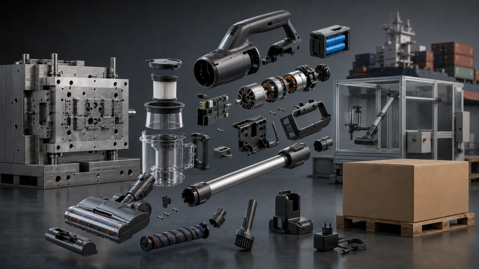 Cordless Vacuum Cleaner Manufacturing Cost: BOM, Tooling, Certification and Landed Cost guide cover