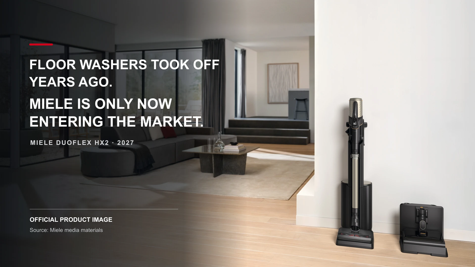 Floor Washers Took Off Years Ago. Miele Is Only Now Entering the Market.