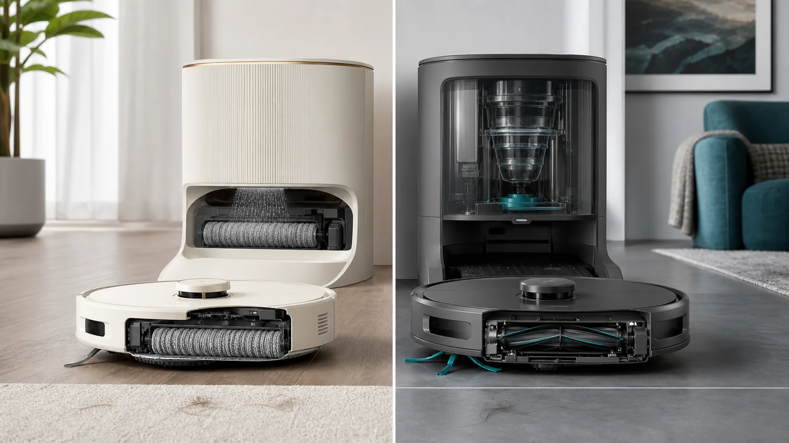 Narwal vs Ecovacs Robot Vacuums: Mopping, Hair Handling, Docks and Support guide cover