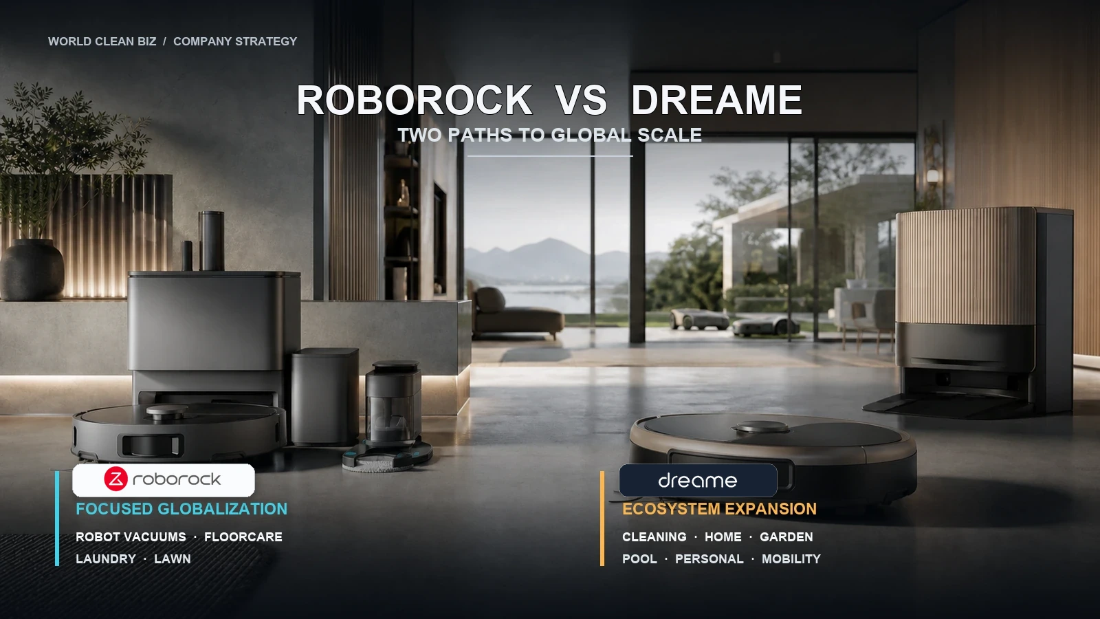 Roborock vs Dreame: Focused Globalization or Multi-Category Expansion?