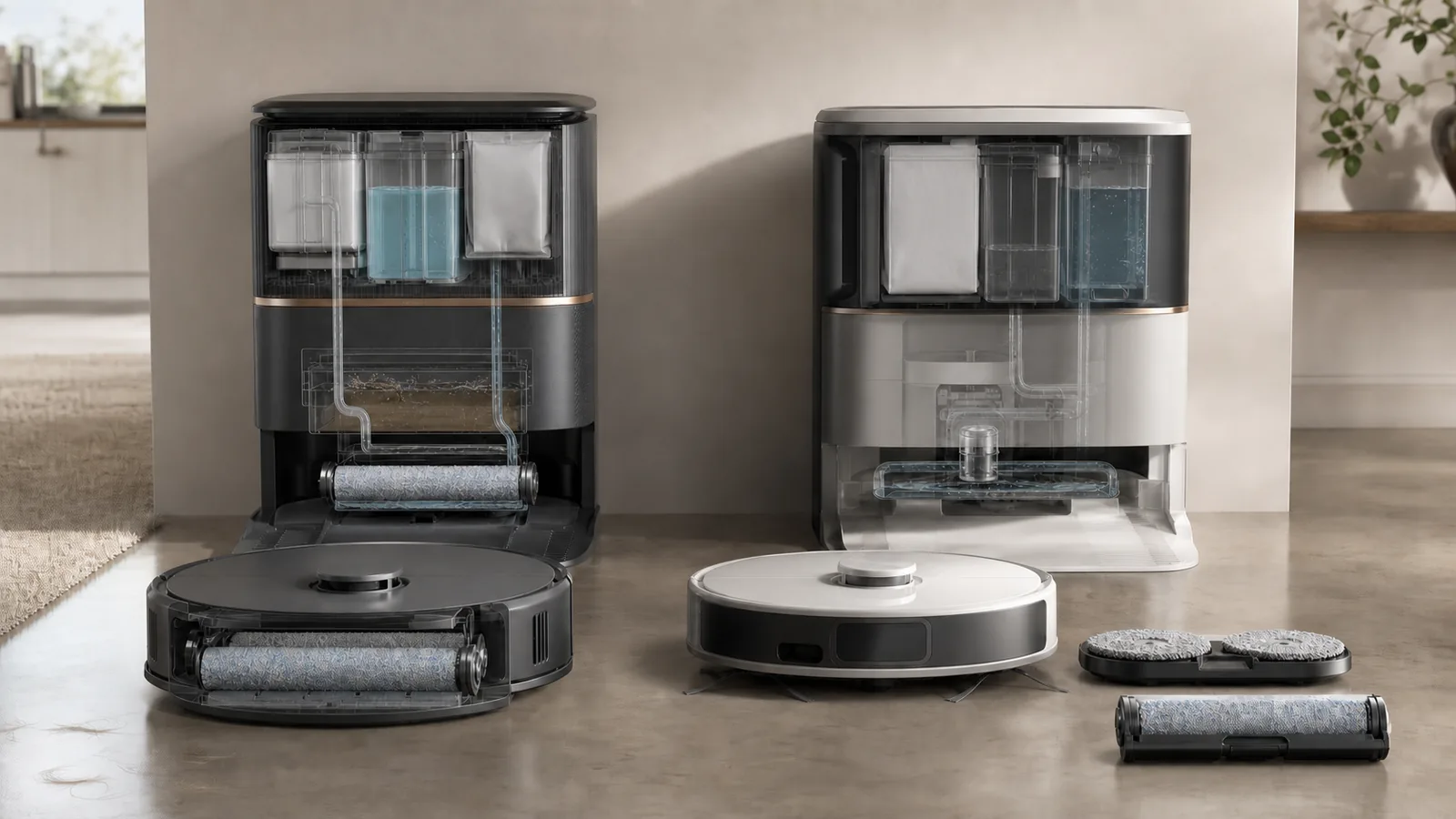 Roborock vs Narwal Robot Vacuums: Navigation, Roller Mopping, Docks and Support guide cover