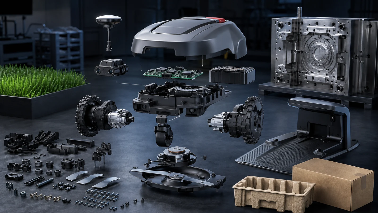 Robot Lawn Mower Manufacturing Cost: BOM, Tooling, Certification and Working Capital
