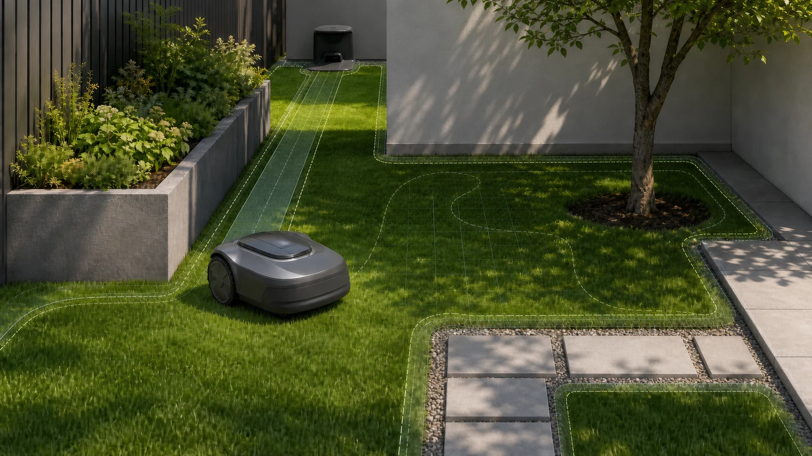 Robot Lawn Mowers for Small Yards: Navigation, Narrow Passages, Edge Cutting and Total Cost guide cover