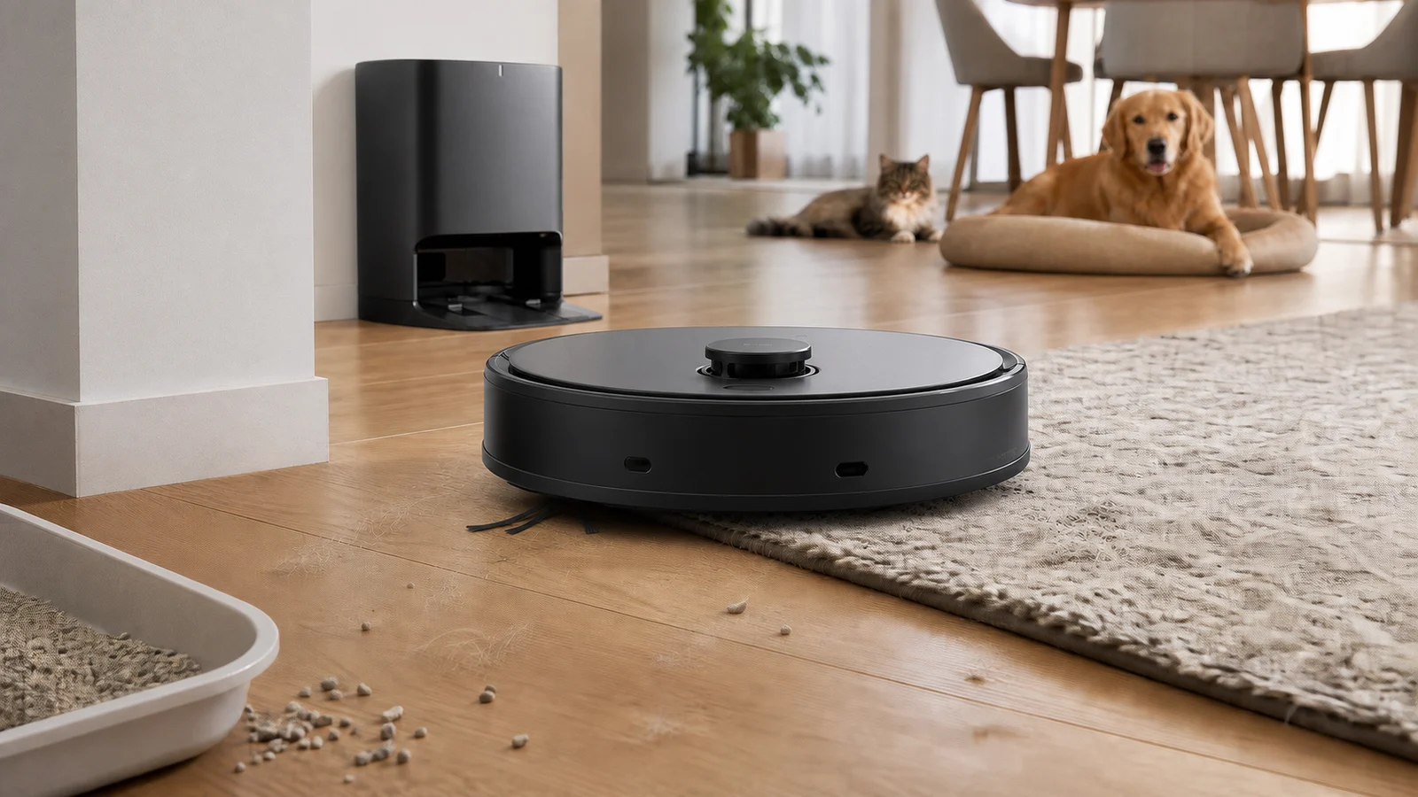 Robot Vacuums for Pet Hair: Brush Design, Carpet Pickup, Docks and Consumable Cost guide cover