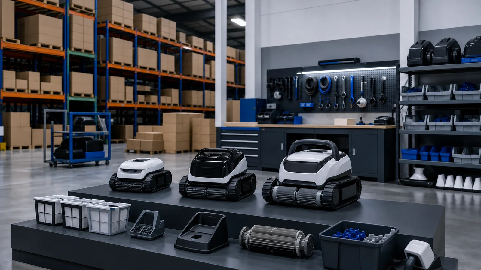 Robotic Pool Cleaner Distributor Guide: Brand Selection, Margin, Warranty, Parts and Service guide cover