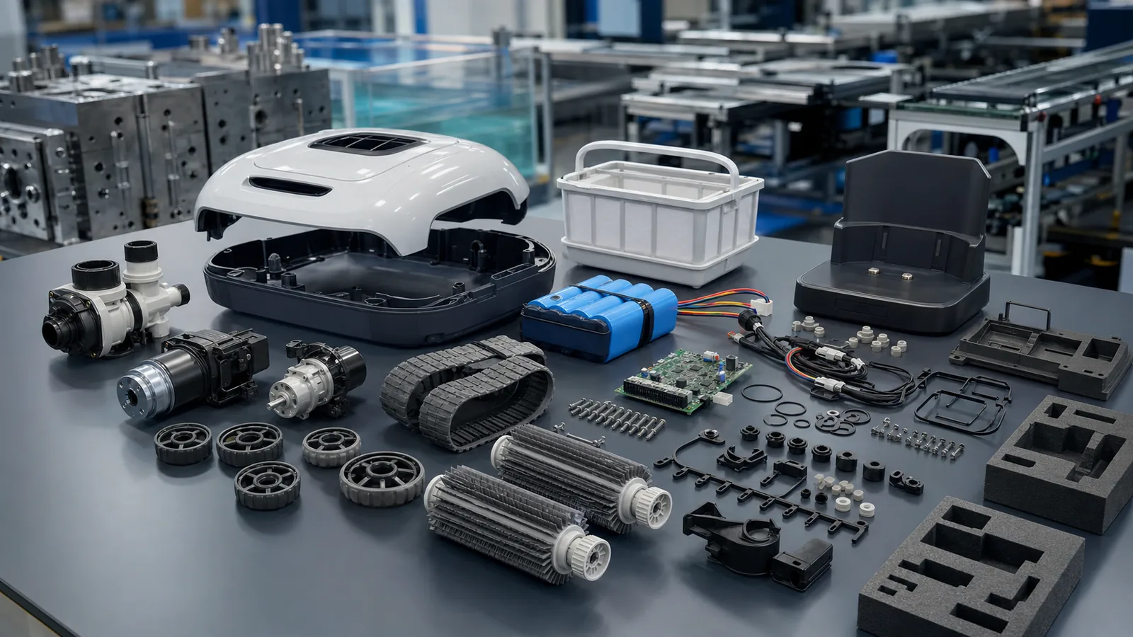Robotic Pool Cleaner Manufacturing Cost: BOM, Tooling, Certification and Landed Cost guide cover