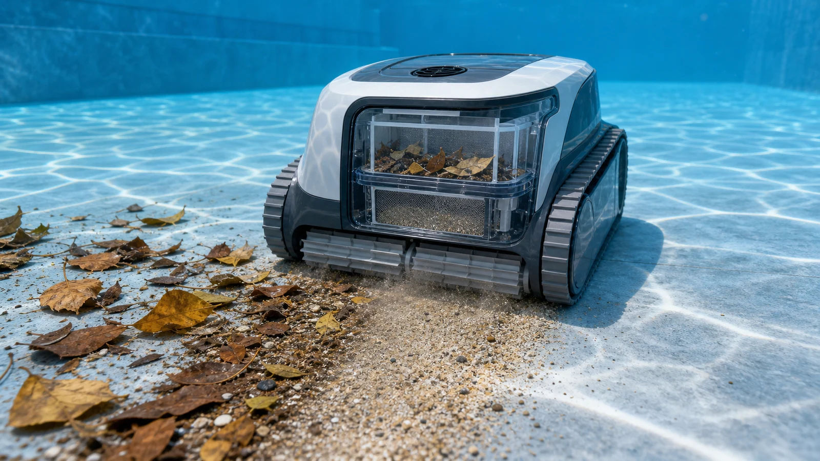 Robotic Pool Cleaners for Leaves and Fine Debris: Filters, Flow, Pool Fit and Service guide cover