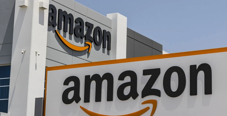 Amazon logistics center during the 2021 seller-account crackdown