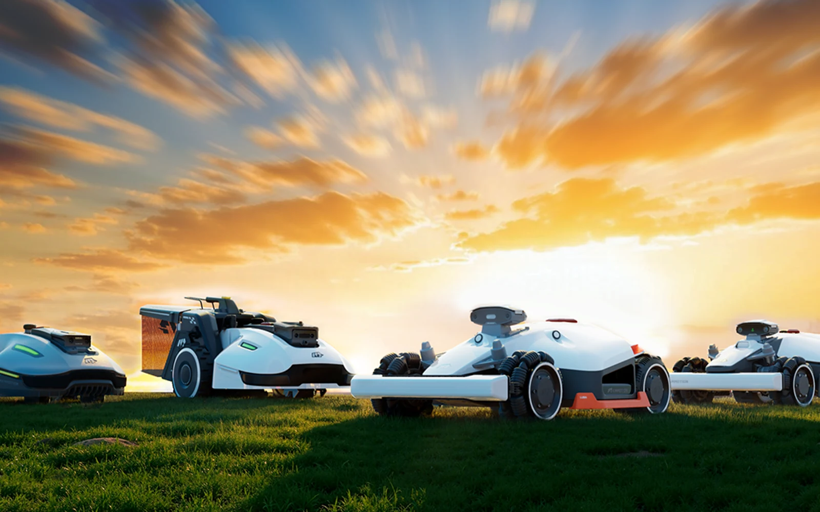 Mammotion robotic mower portfolio including LUBA and YUKA product families