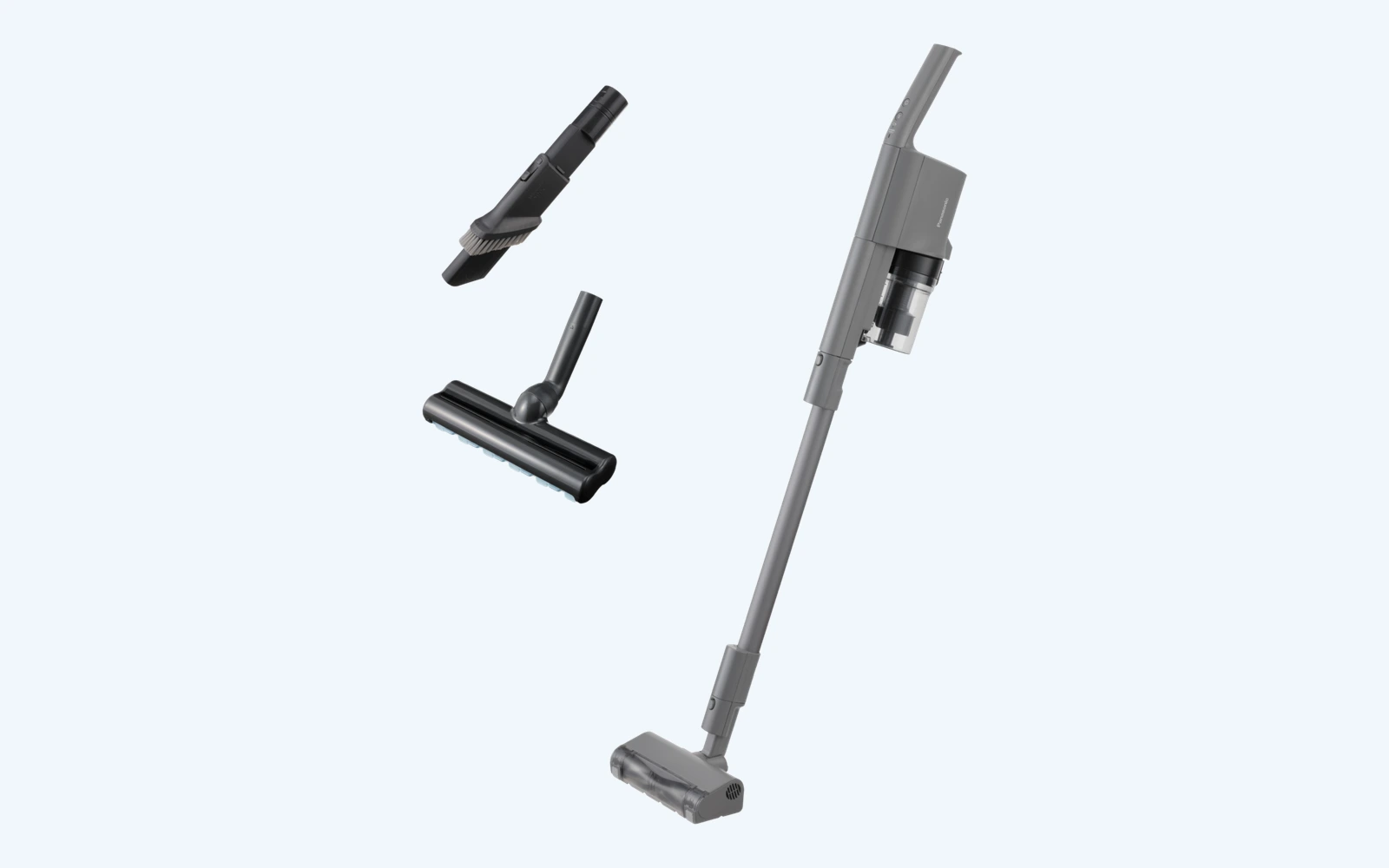 Panasonic MC-SB53 cordless vacuum cleaner and accessories