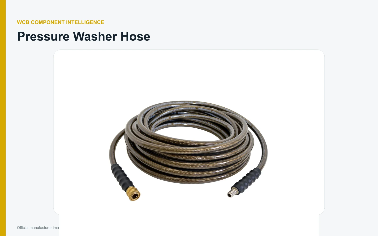 Kärcher professional high-pressure washer hose assembly