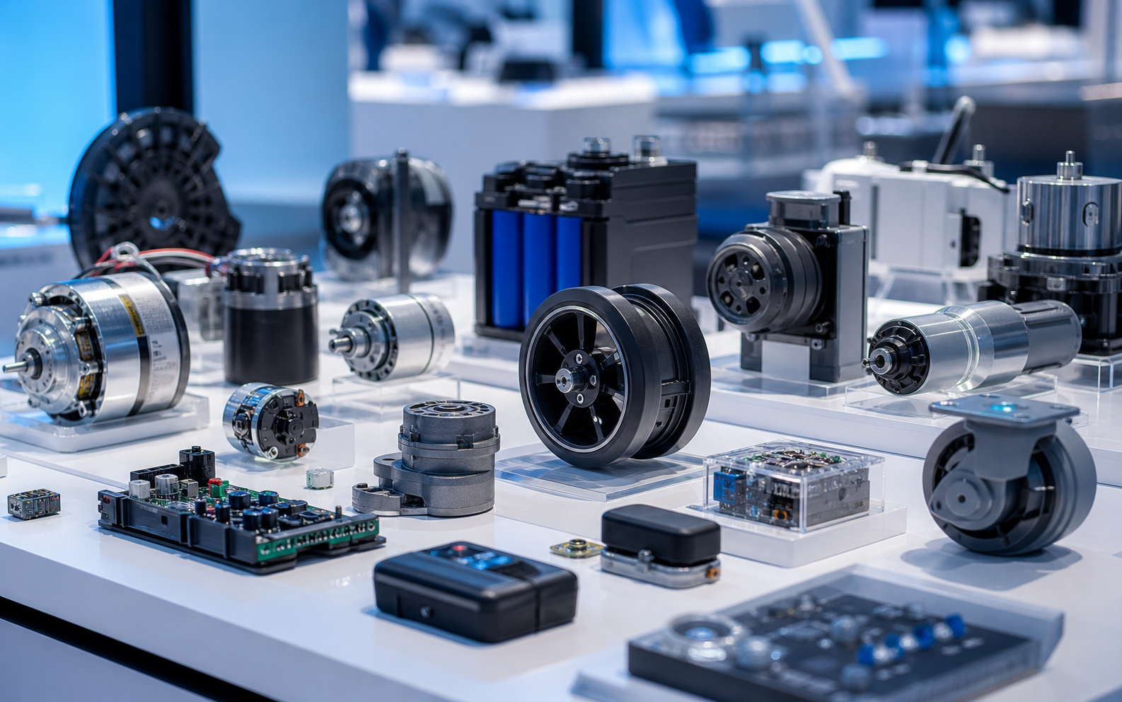Cleaning appliance components and accessories