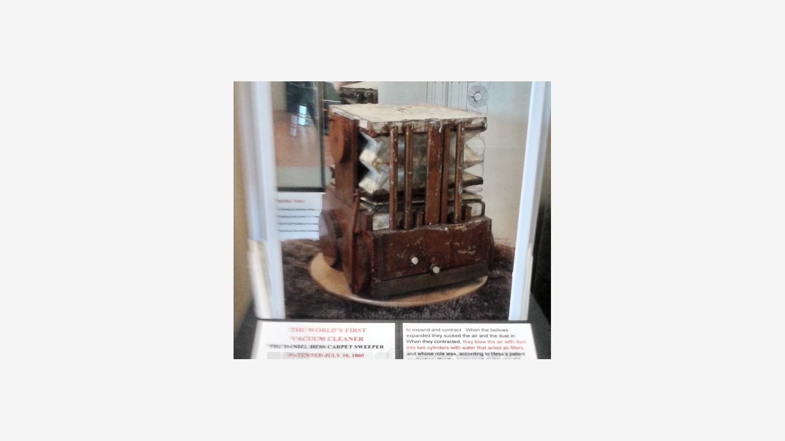 Cleaning appliance industry early history 1