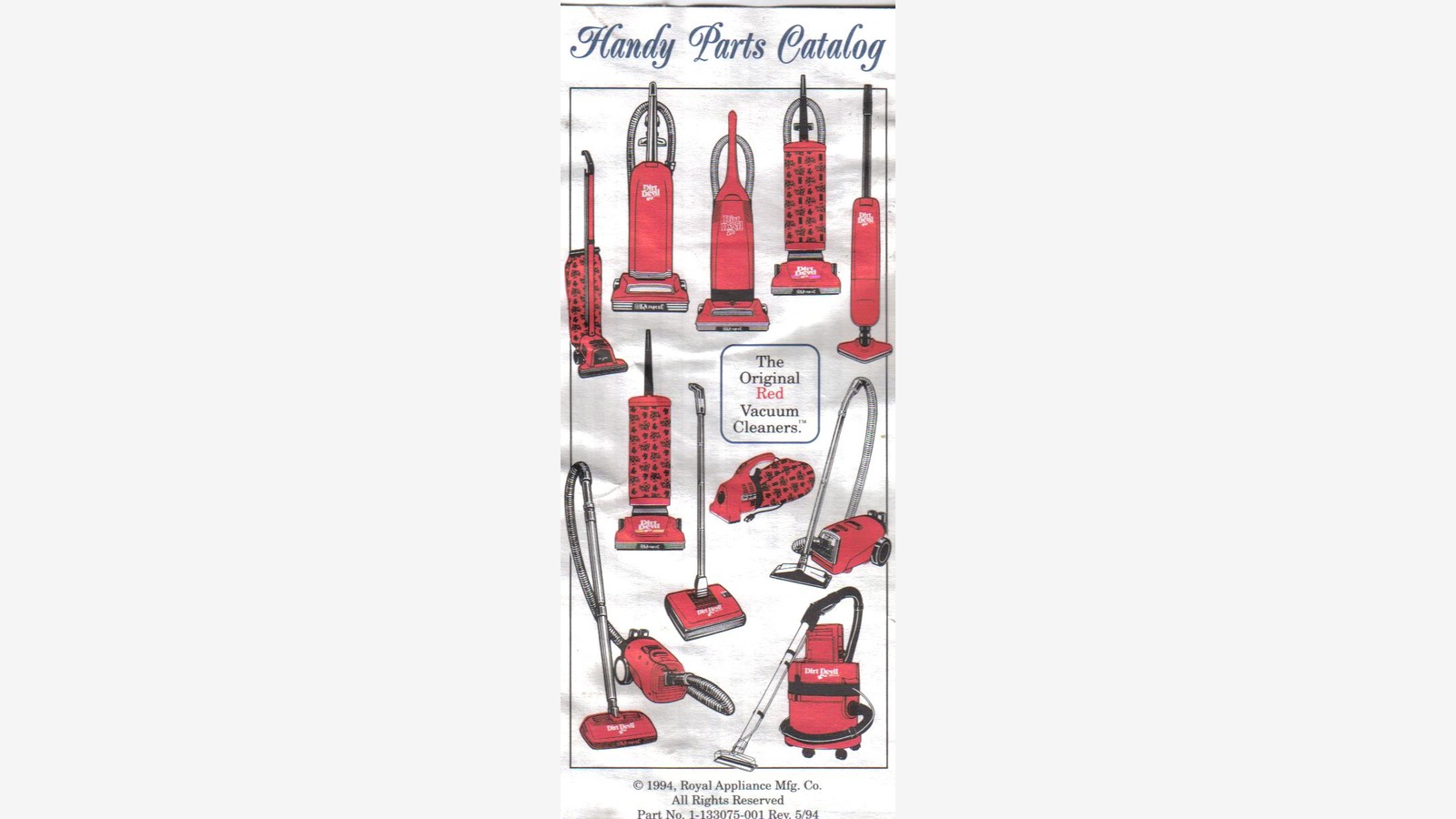 Cleaning appliance industry early history 8