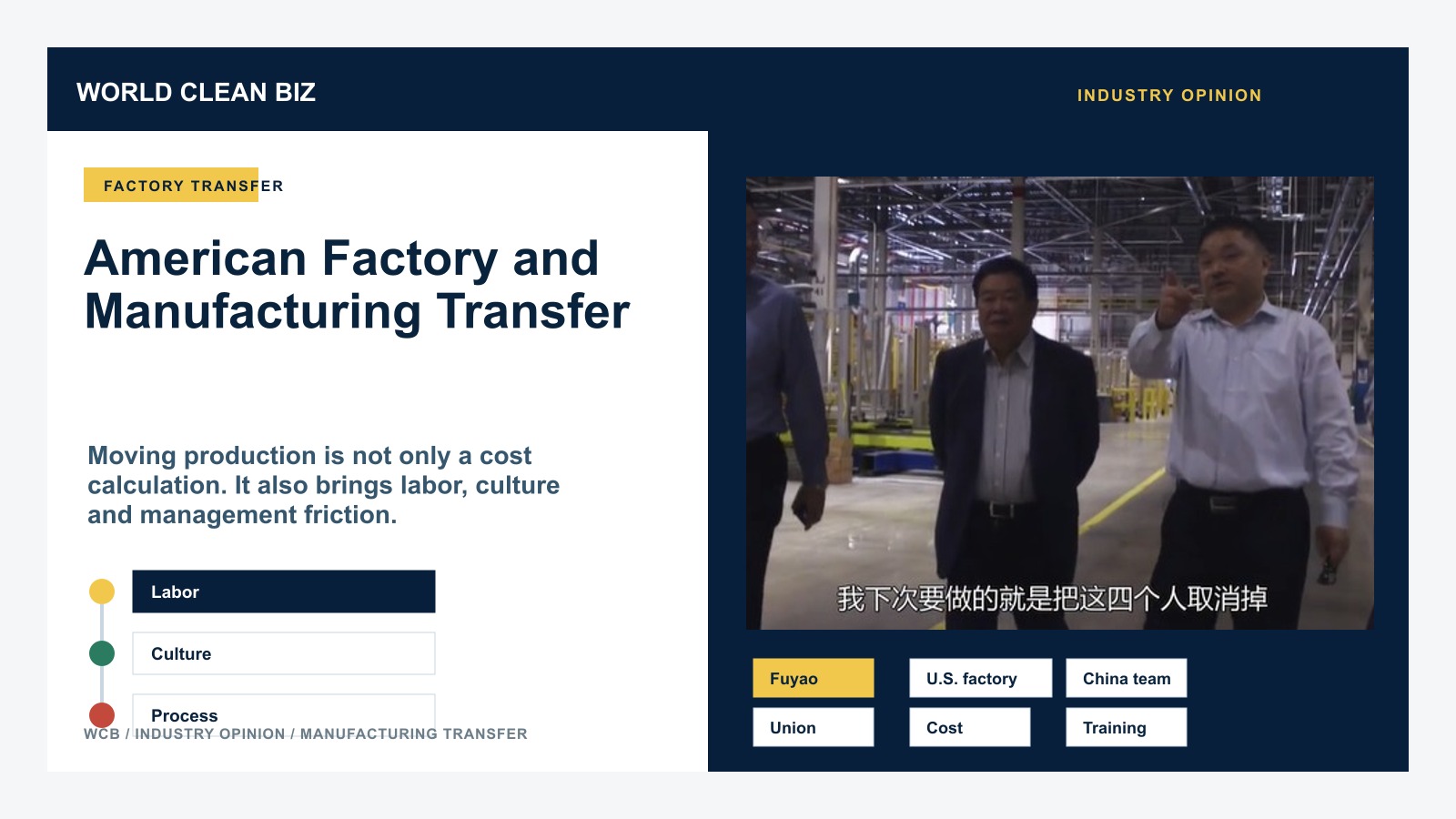 American Factory and Manufacturing Transfer