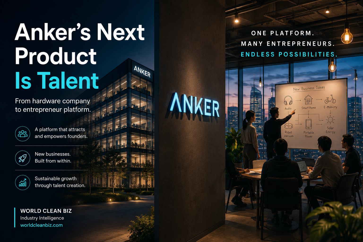 Anker’s Shallow-Sea Strategy Is Really a Talent and Platform Strategy