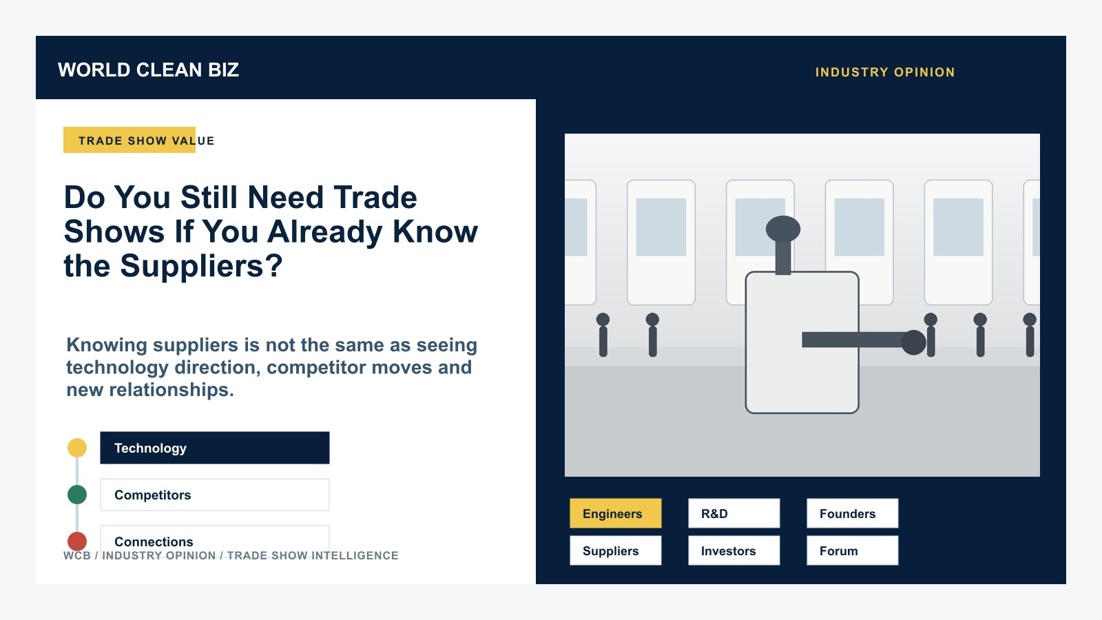 Do You Still Need Trade Shows If You Already Know the Suppliers?
