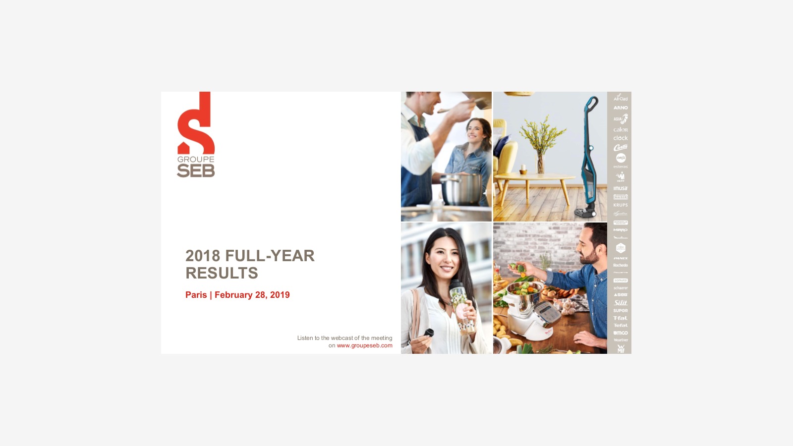 Groupe SEB’s 2018 Report and the Logic of a Global Small Appliance Giant