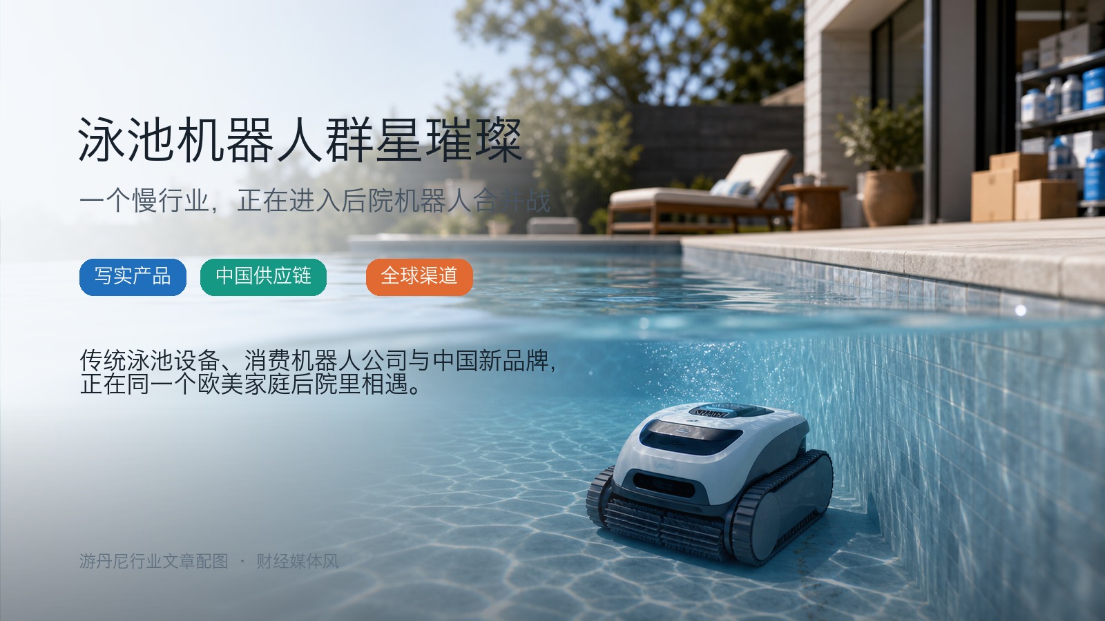 Robotic Pool Cleaners Are Becoming a Backyard Robotics Battle